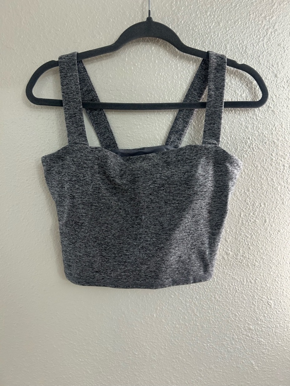 Vuori Elevation Square Neck Tank Top Heather Grey Womens Size L - Picture 2 of 11